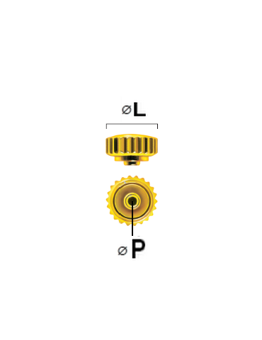 COURONNE ANTIPOUSSIERE PLAQUEE 2.80/0.70