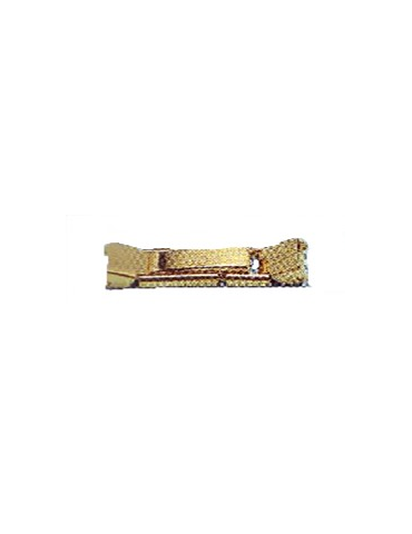 FERMOIR BRACELET MILANAIS DORE 7MM