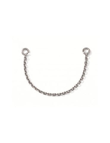 CHAINE SURETE BRACELET OR GRIS