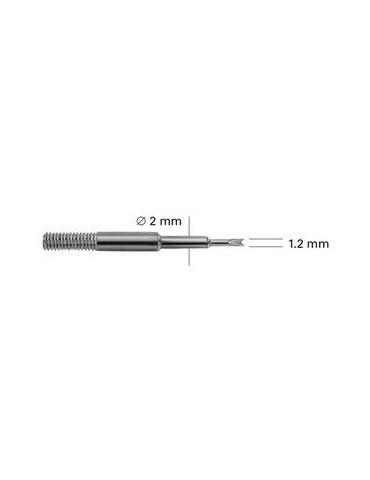 FOURCHETTE EN ACIER DIAM 1.20mm POUR OUTIL AUX BARETTES BERGEON 6767S