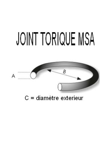 JOINT TORIQUE - Sachet de 2